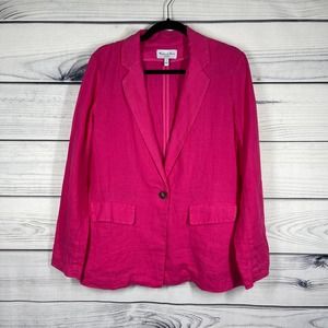 MIchael Stars Linen Blazer Size Small